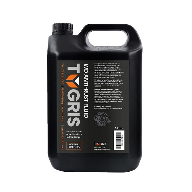 TYGRIS WD Anti-Rust Fluid 5L - TB6105 - Box of 4
